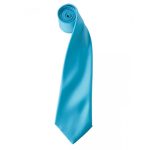 Colours Satin Tie - pr750-turquoise