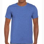 Adult Softstyle T-Shirt - GD01-G64000-heather-royal