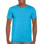 Adult Softstyle T-Shirt - GD01-G64000-heather-sapphire