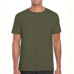 Adult Softstyle T-Shirt - GD01-G64000-militar-green