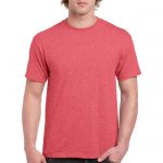 Heavy Cotton T-Shirt - GD05-G5000-heather-red