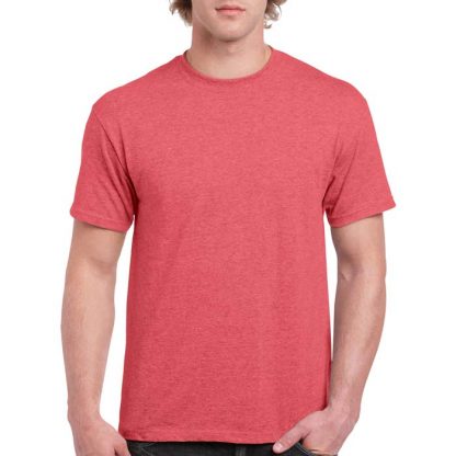 Heavy Cotton T-Shirt - GD05-G5000-heather-red