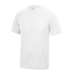 JUST COOL Polyester Cool T - JC001-ARCTIC-WHITE-(FRONT)