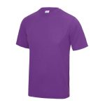 JUST COOL Polyester Cool T - JC001-MAGENTA-MAGIC-(FRONT)