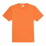 JUST COOL Polyester Cool T - JC001-ORANGE-CRUSH-(FLAT)