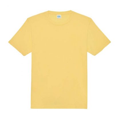JUST COOL Polyester Cool T - JC001-SHERBET-LEMON-(FLAT)