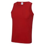 Polyester Cool Vest - JC007-FIRE-RED-(FRONT)