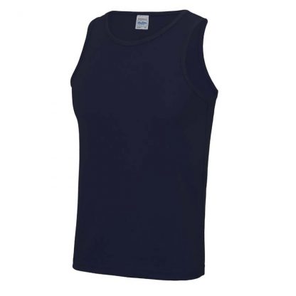 Polyester Cool Vest - JC007-FRENCH-NAVY-(FRONT)
