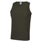 Polyester Cool Vest - JC007-OLIVE-GREEN-(FRONT)