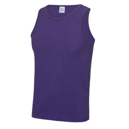 Polyester Cool Vest - JC007-PURPLE-(FRONT)
