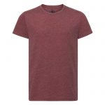 HD T-Shirt - Slim Fit, Soft Finish Poly-Cotton - JTA165 - R_165M_maroon_marl_front