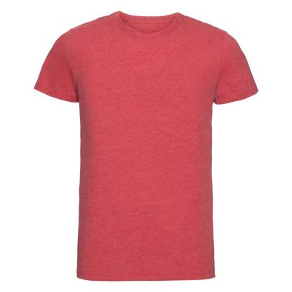 HD T-Shirt - Slim Fit, Soft Finish Poly-Cotton - JTA165 - R_165M_red-marl_front