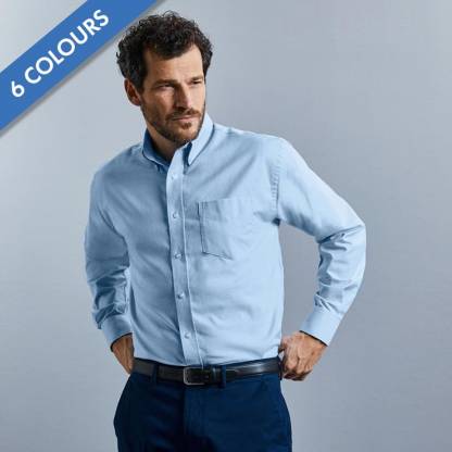 70/30CP Easy-Care Oxford Shirt Long Sleeve