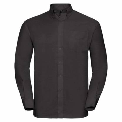 70/30CP Easy-Care Oxford Shirt Long Sleeve - Image 7
