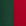 Bottle Green/Fire Red