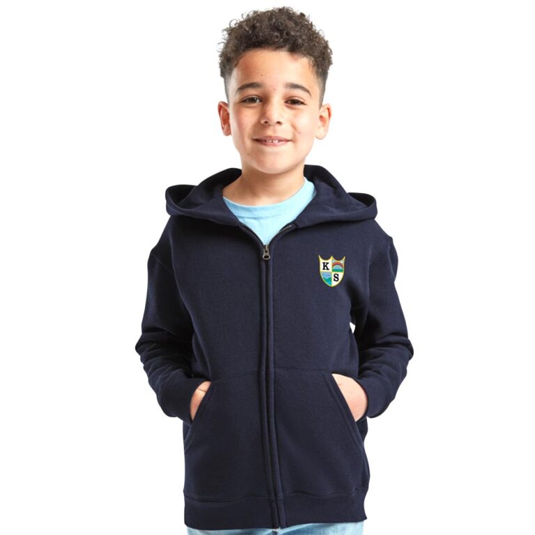 Kilpatrick School Kids Hooded Zipper Embroidered
