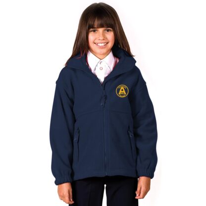 Alexandra Parade Primary Glasgow Full Zip Fleece Embroidered