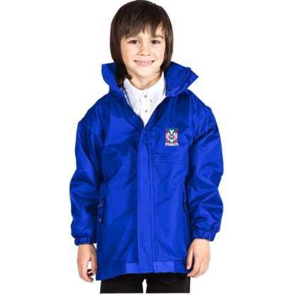 Blairdardie Primary School Premium Waterproof Reversible Jacket Embroidered