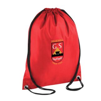 Goldenhill Primary School Draw String Gym Bag Printed