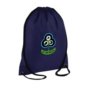 St Mungo's Primary Draw String Gym Bag Printed