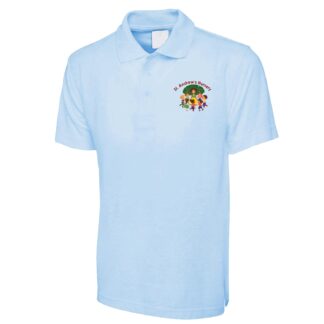St. Andrew's Nursery (Cumbernauld) Kids' 100% Cotton Polo Shirt (Embr.)